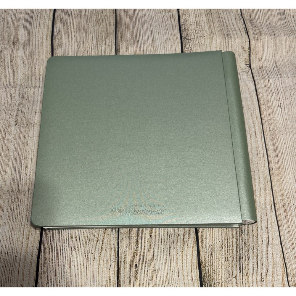 Creative Memories 12x12 Flex-Hinge Scrap Album Book Green XMas Trees & 29 pgs - Picture 4 of 4